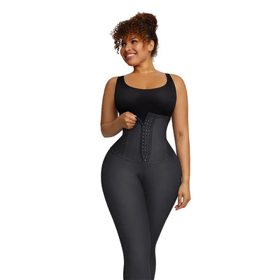 Faja Leggings Waist Trainer Tummy Control Slimming Pants