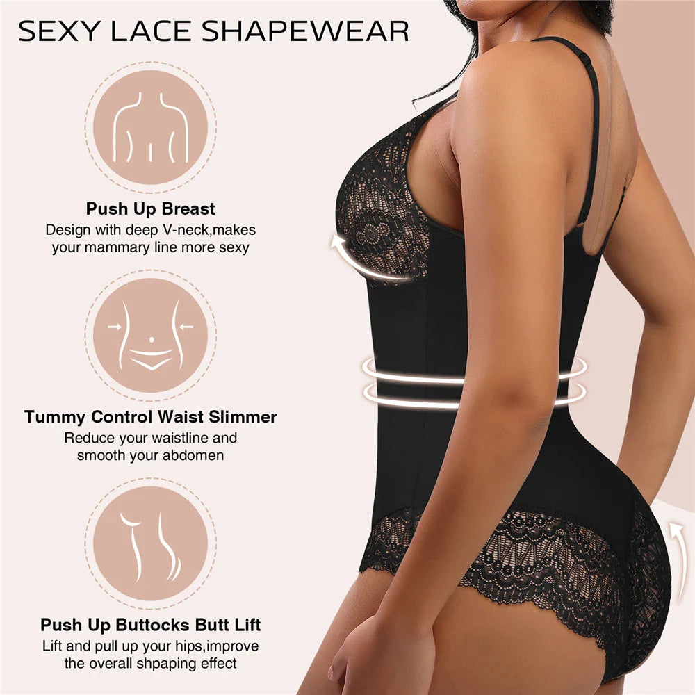 The Body Lace Shapewear Bodysuit