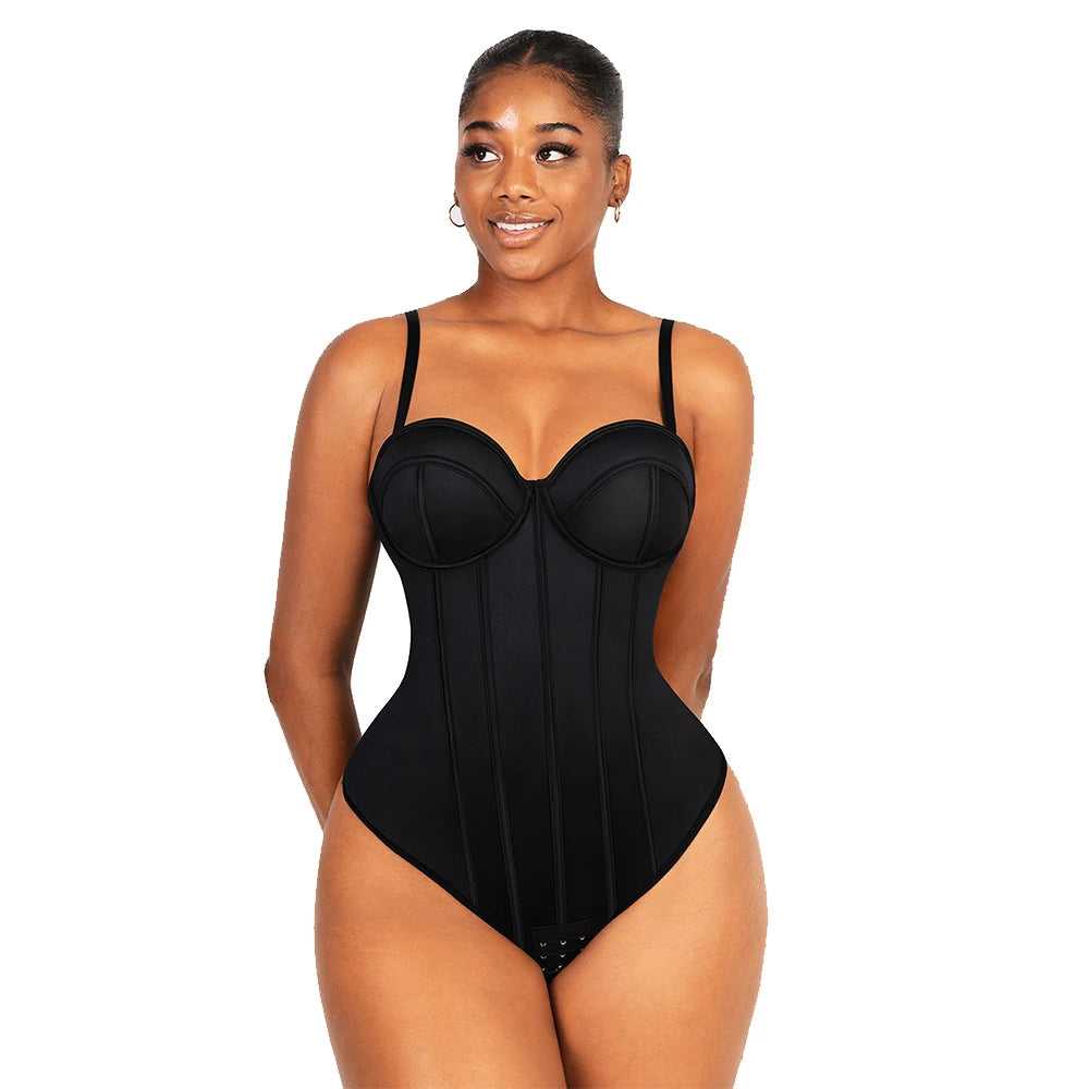 Smooth Operator Corset Bodysuit