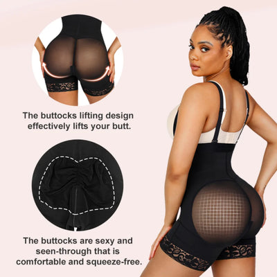 Compression Buttocks Lifting Shapewear Bodysuit